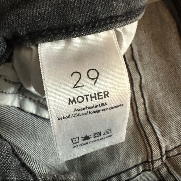 NWT Mother Hustler Heel jeans Magic 8 Ball size 29 gray - Picture 9 of 11